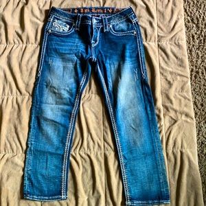 Women’s Rock Revival crop jeans